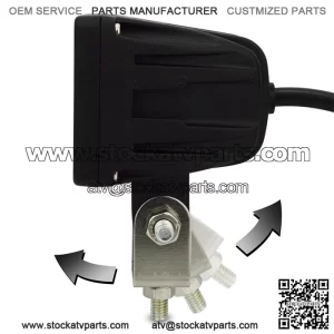 Led bar 10W flood homologation E9