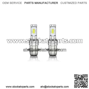 For Yamaha YFZ450 YFZ 450 YFZ450R LED 2004-2019 2020 2021 Headlight Bulb WHITE