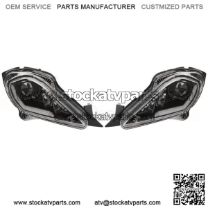 2PCS LED Headlights Head Lamps For Yamaha YFZ 450 Raptor 350 700 700R 2006-2023