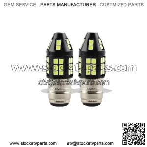 2pcs Headlight For Yamaha YFZ450 YFZ450R Raptor 700 700r LED Light Bulb 8000K