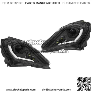 For YAMAHA YFZ 450 RAPTOR 250 350 700R LED Headlights Set Head Lamps Turn Signal