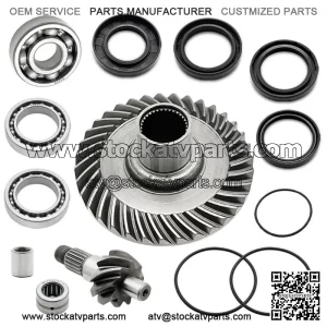 Rear Differential Ring Pinion Gear Bearing Seal Kit For Honda FourTrax TRX300FW