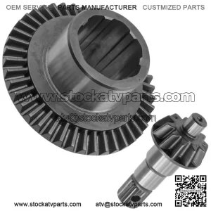 Front Differential Ring & Pinion For Polaris 3235175 3235387 3233944