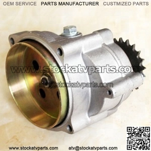 Backward spin gear box