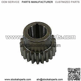 Pinion Shaft Gear Red for Harley Davidson by V-Twin