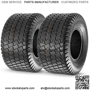 Set of 2 18x9.50-8 18/9.50-8 Lawn & Garden Mower Tractor Turf Tires 4PR