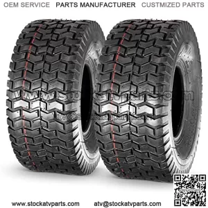 15x6.00-6nhs Lawn Mower Tires, 4PR, P512, Set of 2