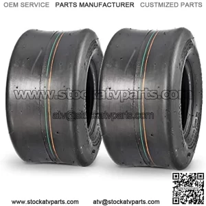 11x6.00-5 Smooth Lawn & Garden Tire for Zero Turn Mower or Go-Kart,2Pcs