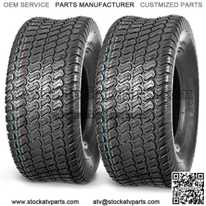 2Pcs 20x8-8 20x8x8 Lawn Mower Cart Turf Tires P332 4PR Load Range B