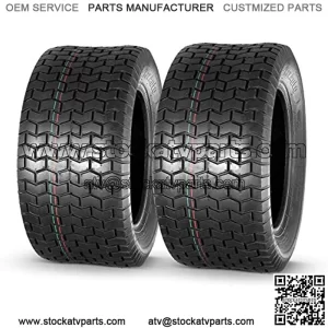 22x9.5-12 22x9.5x12 Turf Tires for Lawn & Garden Mower 4 Ply, Set of 2