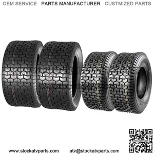 16x6.5-8 & 22x9.5-12 Lawn Mower Tires 4PR(2 Front tires+2 Rear Tires)