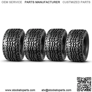 ATV Tires 23X11X10 23x11-10 ATV UTV Quad Tires Compatible with Mule Tires 6 Ply 1880Lbs Max Load, Set of 4