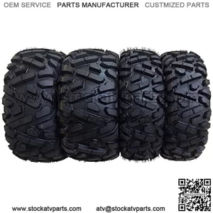 Set of 4 ATV/UTV Tires 25X8-12 25X10-12 for 2006-2014 SUZUKI KING QUAD 700 750