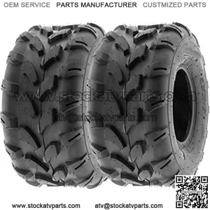 18x9.5-8 18x9.5x8 ATV UTV Tires 6 PR Tubeless A003 [Set of 2]