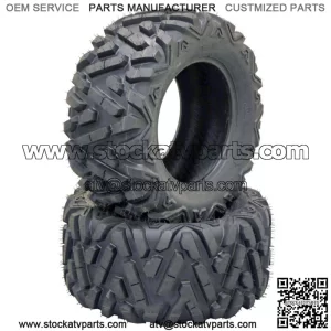 Set 2 of ATV UTV Tires 27x11-12 27x11x12 6PR Bighorn Style All Terrain