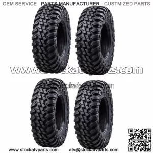 4-Tusk Terrabite Radial 8 Ply UTV Tire Set (4 Tires) 2- 27x9-12 and 2- 27x11-12