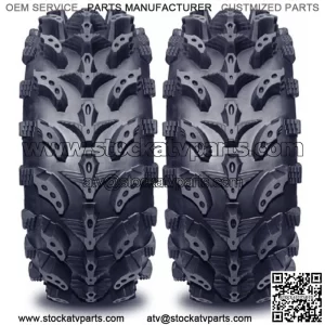 Pair 2 Swamp Lite 28x11-14 ATV Tire Set 28x11x14 SwampLite 28-11-14