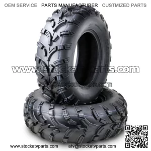 2 Front ATV Tire 24x8-12 24x8x12 for 2000-2017 Honda Fourtrax Rancher 24x8.00-12