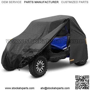Vehicle Storage Cover UTV 420D with Zipper for Polaris Ranger 500/570
