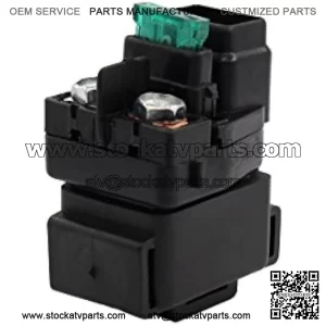 Starter Solenoid Relay for Arctic Cat 375 400 454 500 2X4 4X4 for Suzuki Quadrunner 500 Quadmaster LTA500 LTF500 LT-A500F LT-F500 ATV UTV