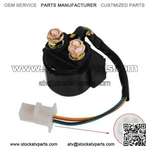 NEW Starter Relay Solenoid For YAMAHA WARRIOR 350 YFM350 1987-2004 ATV YFM 350