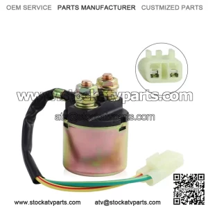 Starter Relay Solenoid for Honda TRX500 420 Fourtrax Foreman Rubicon 2001-2018 (For: More than one vehicle)