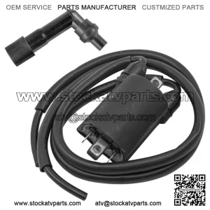 21121-0003 21160-1091 Ignition Coil w/ Spark Plug Boot Cap For Kawasaki