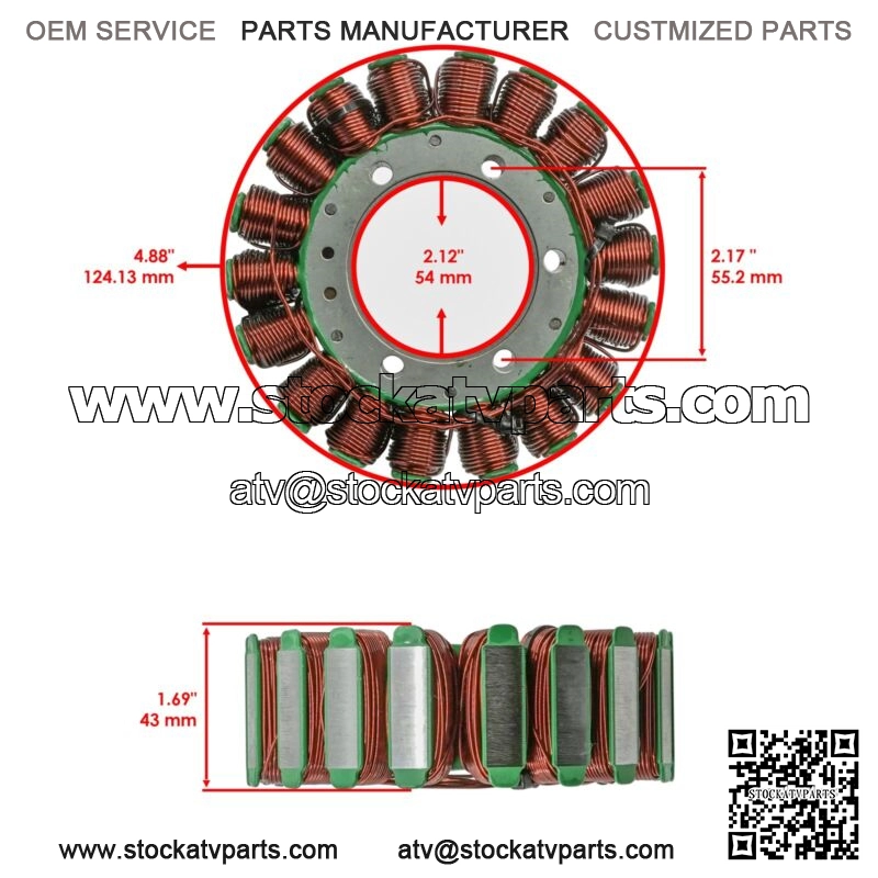 Magneto Stator Generator For Honda Pioneer 1000-5 SXS1000M5 Special 2021 - Image 2