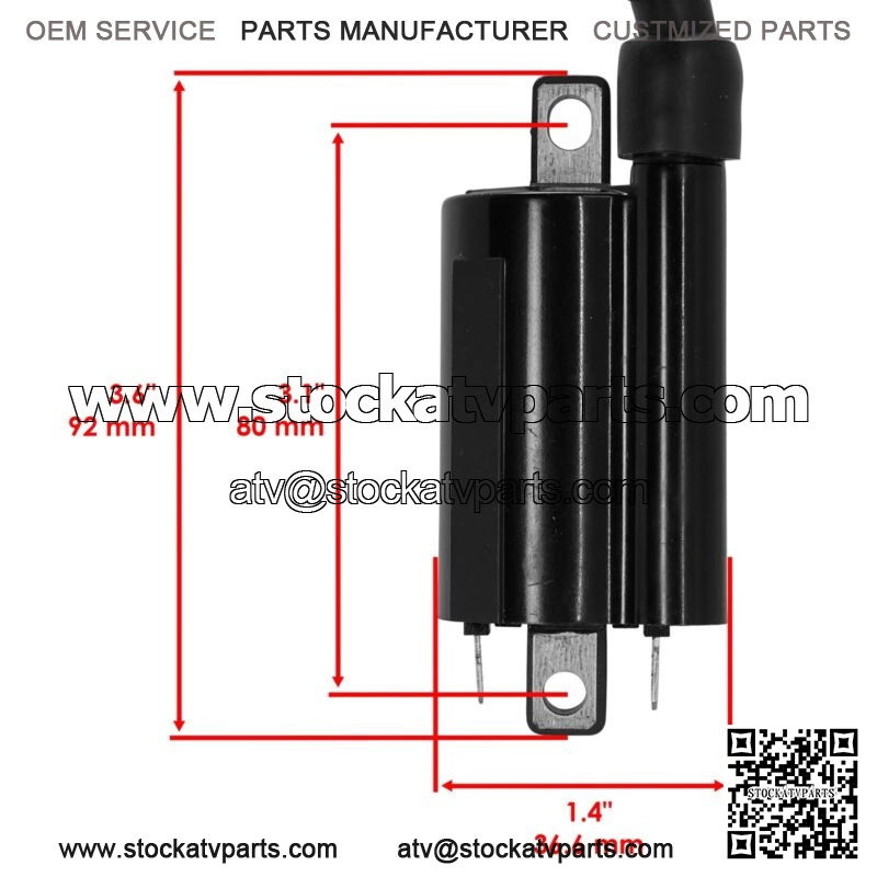 Ignition Coil for Kohler CH26 CV26 ECH730 ECH740 ECH749 / 2451902-S - Image 2