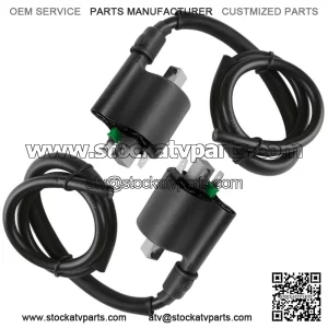 2x Ignition Coil for Honda 30510-HL4-A01 , 30520-HL4-A01 / 50cm Wire
