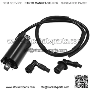 Ignition Coil for Kawasaki Mule 3010 3020 4010 FD620D FD440V for Vulcan Coil 21121-2092 AM120732 for Riding Lawn Mower Utility Vehicle Ignition Electrical Coil Pack Black