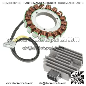 Stator Regulator Rectifier for Kawasaki Mule 4010 KAF620 2009-2012 Except Diesel