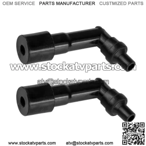 2x Spark Plug Cap Boot for Honda CM400A CM400E 1979-1981 CM450 1982-1986