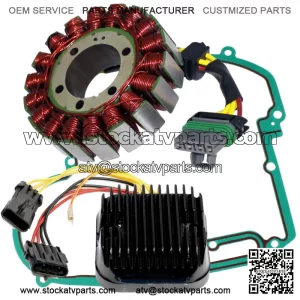 Stator Regulator Rectifier W/Gasket for Polaris Sportsman 800 EFI 4X4 2005-2006 (For: Polaris Sportsman 800)