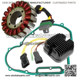 Stator Regulator Rectifier And Gasket for Polaris Sportsman 800 4X4 6X6 2010-12 (For: Polaris Sportsman 800)