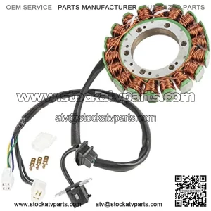 Stator Compatible With Suzuki 400 Lta400 Lt-A400 4X4 Eiger 2002-2007