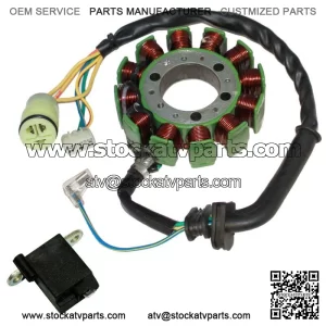 Stator & Pickup Coil for Honda TRX300FW TRX-300FW Fourtrax 300 1988 1989-2000 (For: Honda)