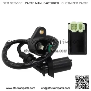 1988-1999 For Honda TRX300 Fourtrax 300 TRX300FW 2X4 CDI Box & Ignition Coil ATV (For: Honda)