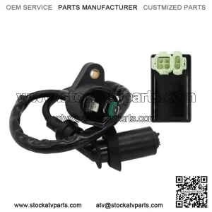 ATV Ignition Coil & CDI Box 88-99 Fit For Honda TRX300 Fourtrax 300 TRX300FW 2X4 (For: Honda)