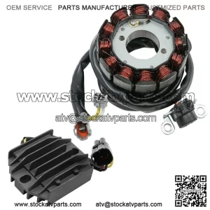 Stator & Regulator Rectifier for Yamaha YFZ450 2004 2005 2006 2007 2008 2009-13