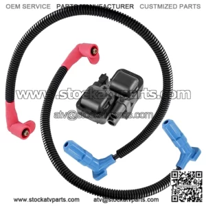 Ignition Coil & Spark Plug Wire Set for Polaris Ranger 1000 Premium (2022-2024) - Part #2876049