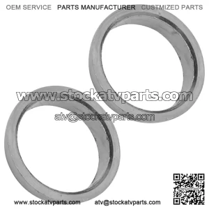 2X 5211688 Exhaust Muffler Gasket For Polaris 2010-2019