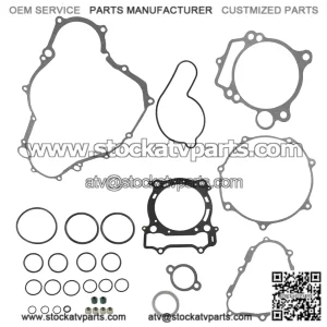 Top and Bottom End Gasket Kit Replacement for Yamaha YFZ450 (2004-2009, 2012-2013)
