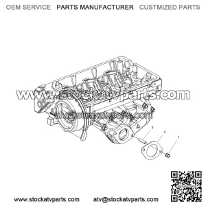 Polaris Gasket, Genuine OEM Part 3040083, Qty 1