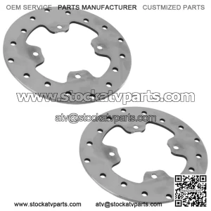 M166762 Front & Rear Brake Disc Rotor for John Deere RSX850 XUV590 Qty2