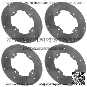 4x Front & Rear Brake Disc for Arctic Cat Wildcat Trail 700 4x4 2014-2017 2020