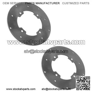 2xRear Right & Left Brake Disc for Arctic Cat Wildcat Trail 700 2014 2015-2017