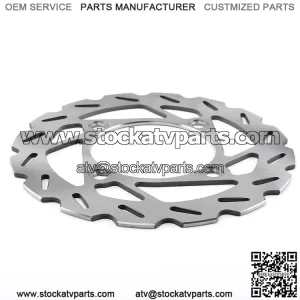 Front Rear Brake Disc for Yamaha YFM700 FGPDU Ducks Unlimited Edition/YFM700 Grizzly Auto 4x4 (Power steering) EPS 2007-2009