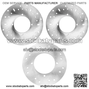 Front Rear Brake Disc Rotor for Polaris Sportsman 800 2005 2006 2007 (For: Polaris Sportsman 800)