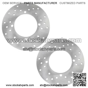 2 Rear Brake Disc Rotor for Polaris 5248250 Disc Brake Rear 2 Units (For: Polaris Sportsman 570)